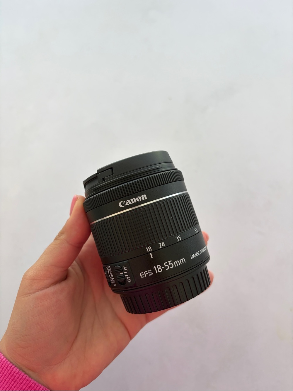 Canon EF-S 18-55mm Zoom Lens - Black